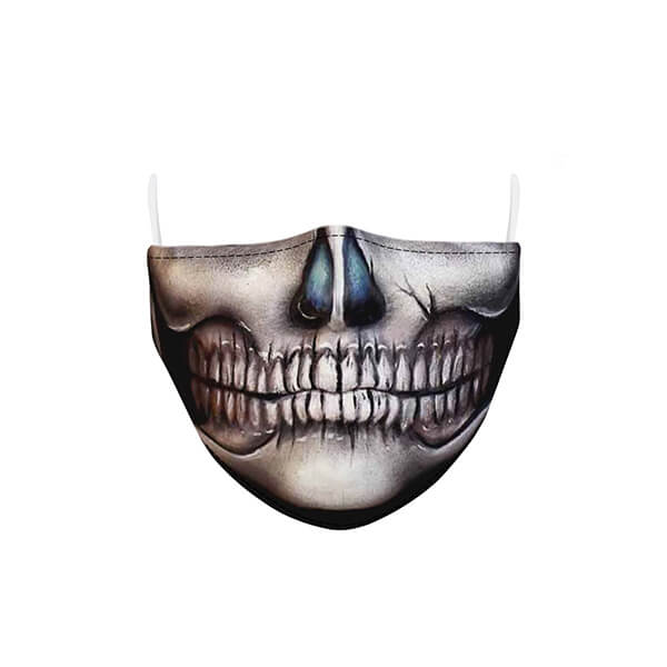 reusable mask 3D printed skull