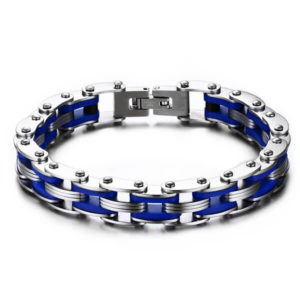 BR-172L biker chain bracelet