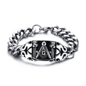 BR-410S Masonic bracelet