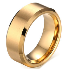 TCR 011G Gold Tungsten Ring