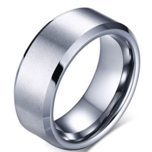 TCR 011S Silver Tungsten Ring