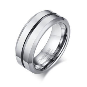 TCR-039BS tungsten carbide ring new design