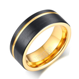 TCR-049 tungsten carbide ring grooved